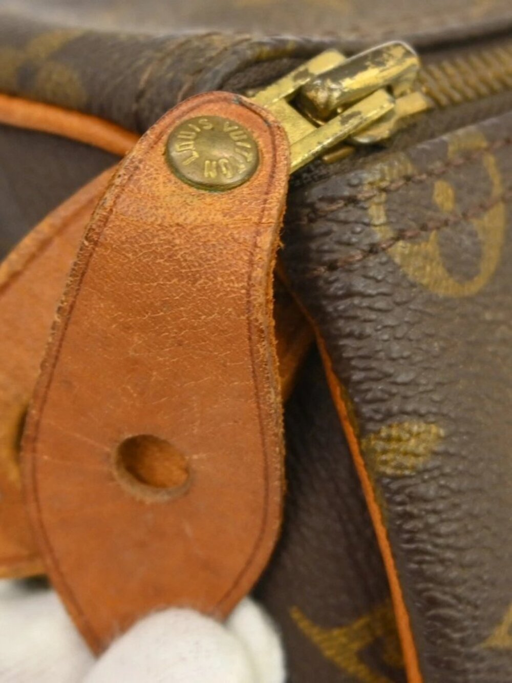 LOUIS VUITTON SPEEDY 35 HANDBAG PURSE MONOGRAM M - Picture 8 of 16